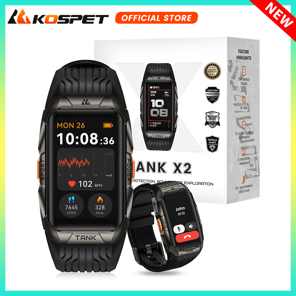 Smartwatch X2 - KOSPET TANK X2 Smart Watch For