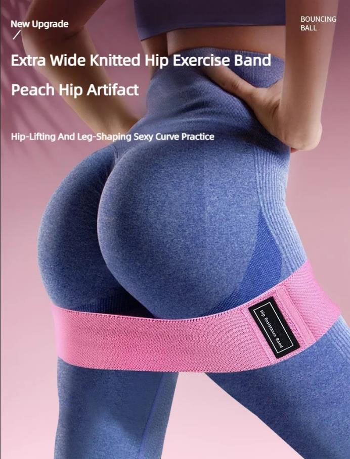 Milanaise Mesh Band - 3Pcs Fabric Resistance Hip Booty Bands