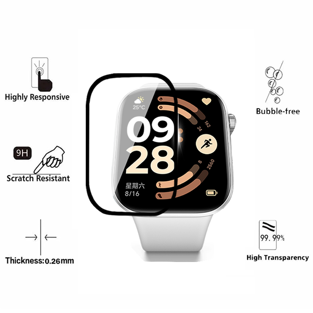Screen Protector For Xiaomi Re - Watch Face Protector ulasan dan harga
