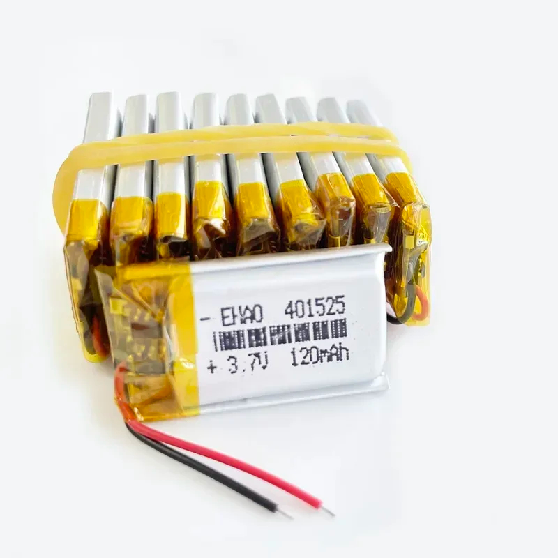 10 PCS 3.7V 120mAh Lipo Lithiu - Smartwatch Headset ulasan dan harga