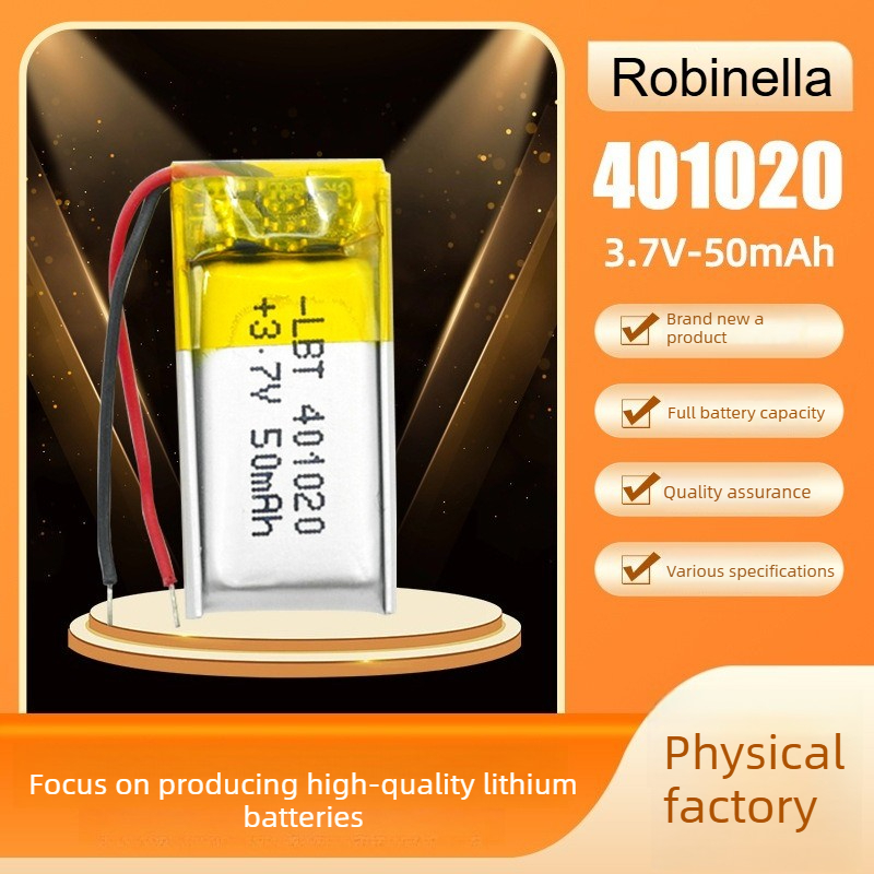 401020 3.7V 55mAh Lithium Poly - Smartwatch Headset ulasan dan harga