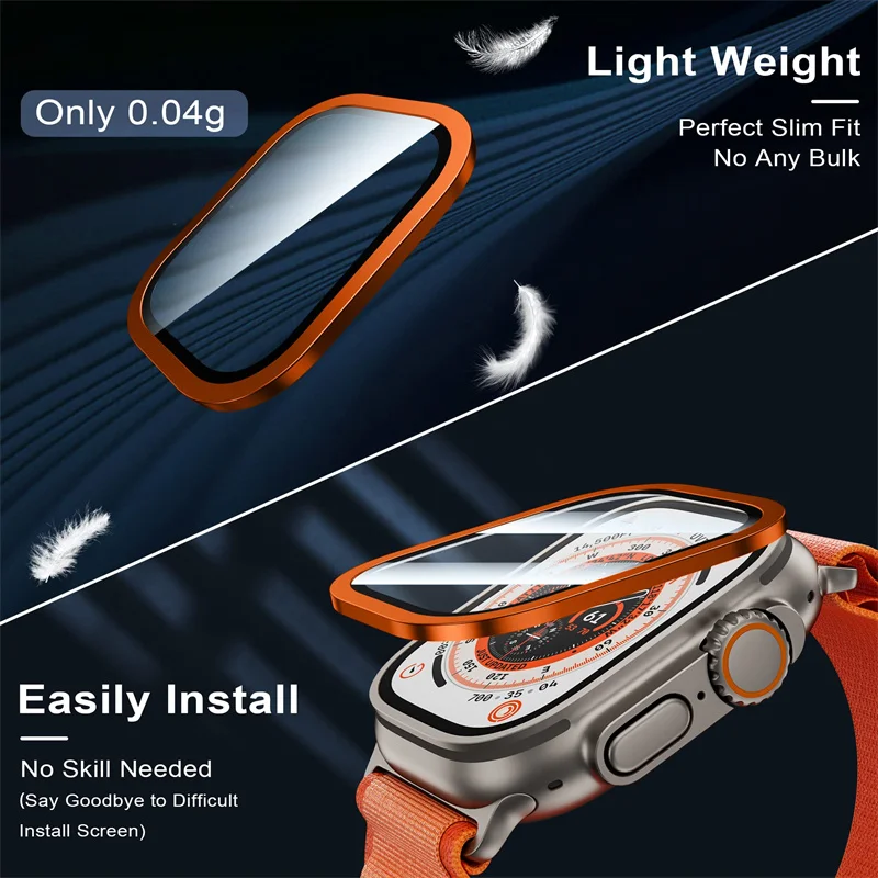 Tempered Glass for Apple Watch - Watch Face Protector ulasan dan harga