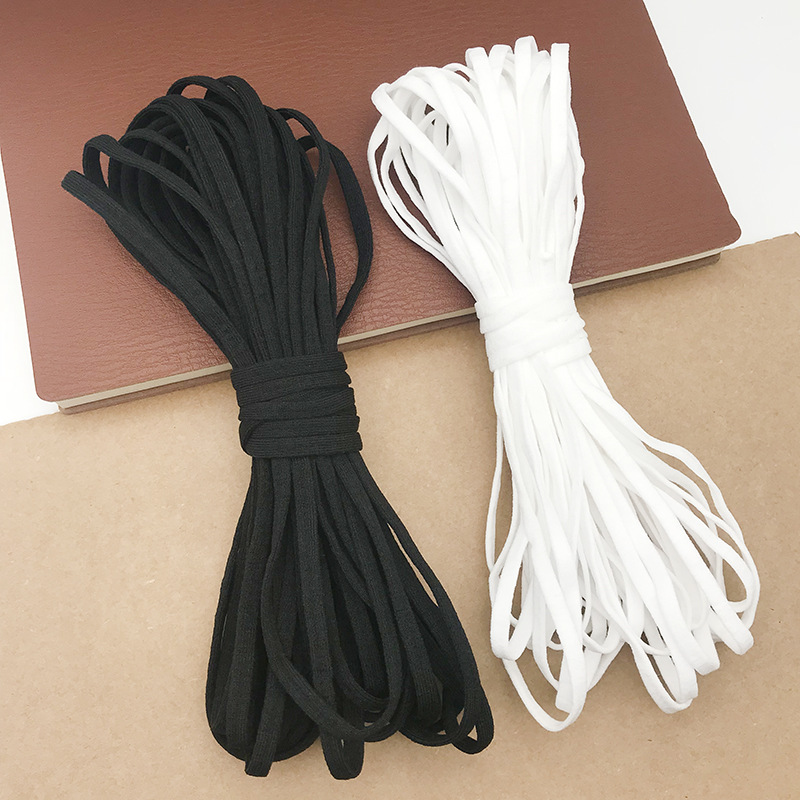 Mask Elastic Rope 3mm Round Wh - Milanaise Mesh Band ulasan dan harga