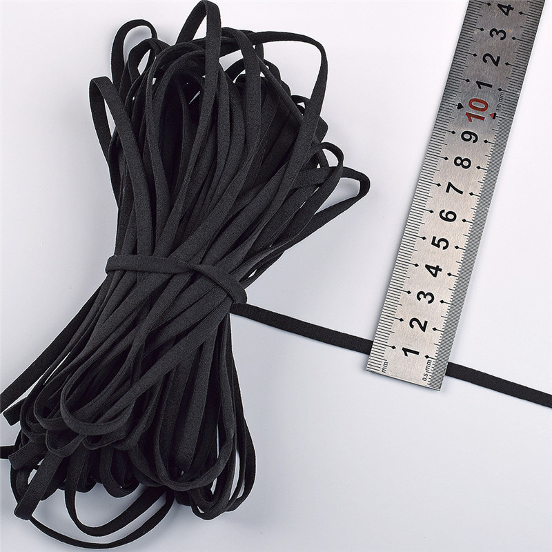 Mask Elastic Rope 3mm Round Wh - Milanaise Mesh Band ulasan dan harga