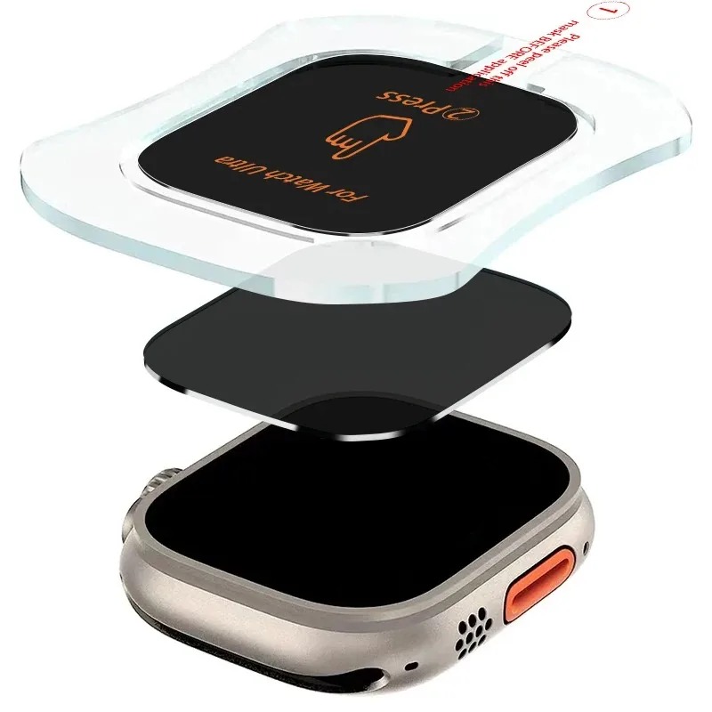 Tempered Glass for Apple Watch - Watch Face Protector ulasan dan harga