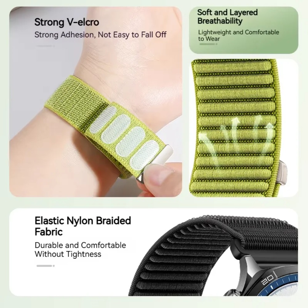 18/20/22mm Nylon Strap for OPP - Smartwatch X2 ulasan dan harga