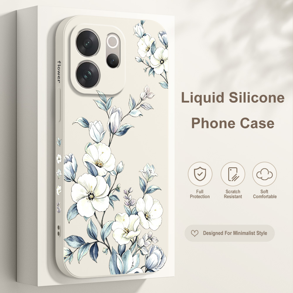 Winding Flora Phone Case For V - Vivo V40 ulasan dan harga