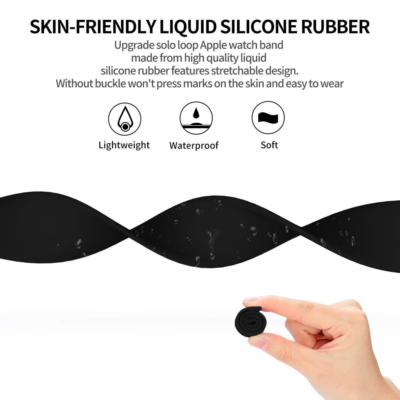 Solo Loop silicone for apple W - Solo Loop Strap ulasan dan harga