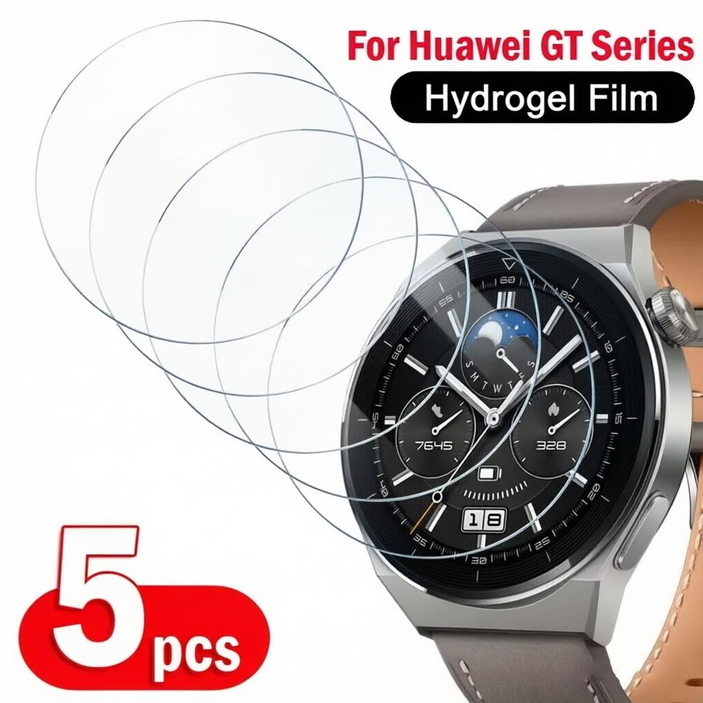 1-5Pcs Hydrogel Film For Huawe - Huawei Smartwatch Accessories ulasan dan harga
