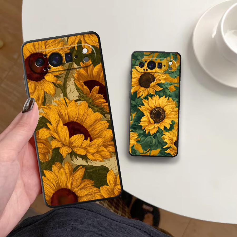 Sunflower Sea Funda Phone Cove - Google Pixel 9 Pro ulasan dan harga