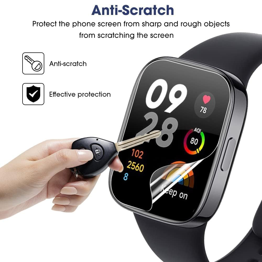 3/6pcs Hydrogel Protective Fil - Watch Face Protector ulasan dan harga
