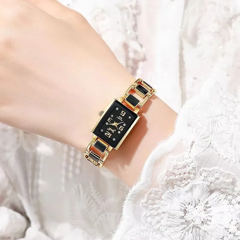 Fashion Watch for Women Versio - Ceramic Link Bracelet ulasan dan harga