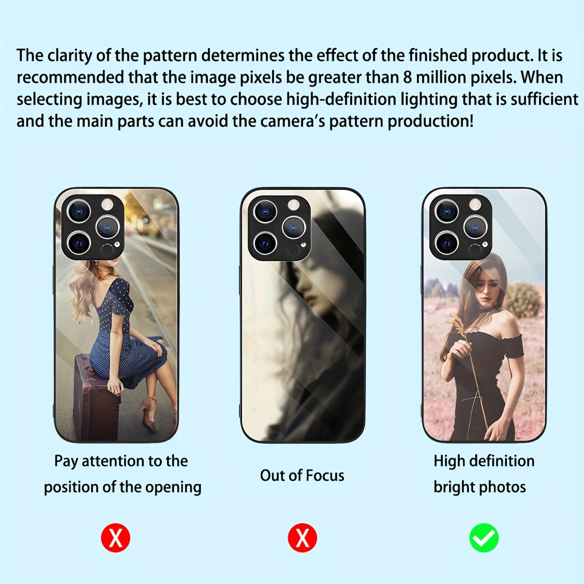 Custom Photo Mirror Glass Case - Screen Protector Film ulasan dan harga