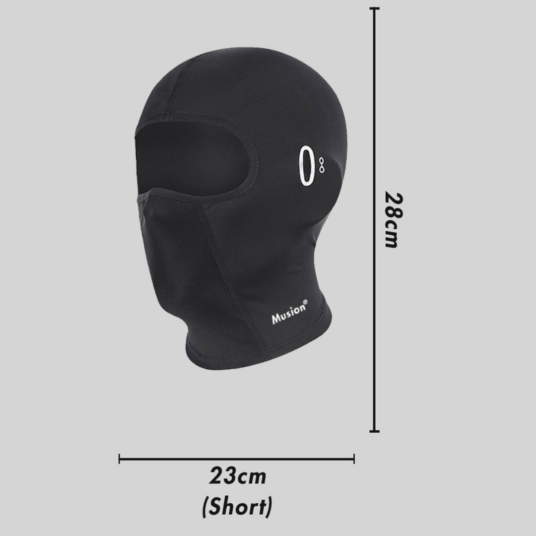 Motorcycle Balaclava Full Face - Milanaise Mesh Band ulasan dan harga