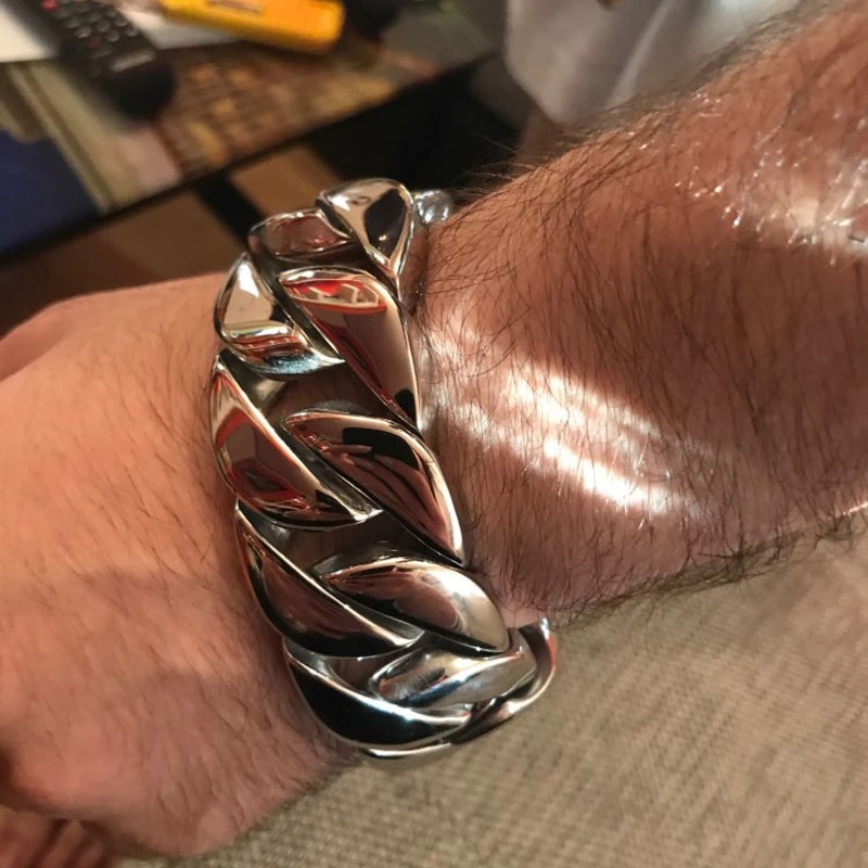 20/26/31MM 316L Stainless Stee - Ceramic Link Bracelet ulasan dan harga
