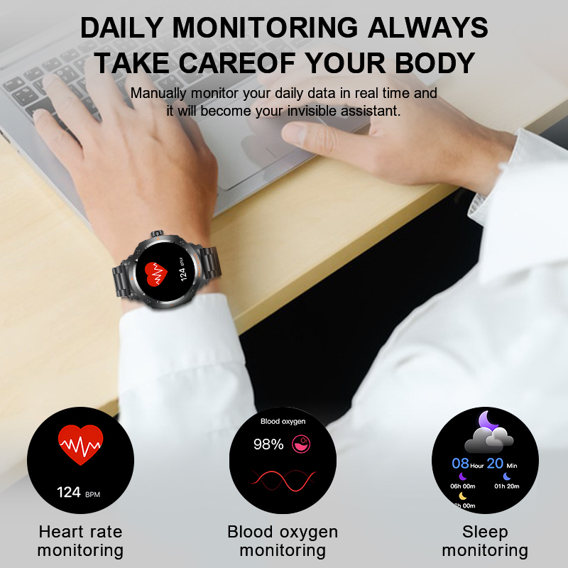 New Men's 2 In 1 Headset Smart - Smartwatch Headset ulasan dan harga