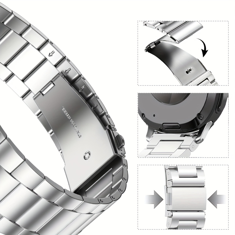 Stainless Steel Strap For Sams - Titan Smartwatch Accessories ulasan dan harga