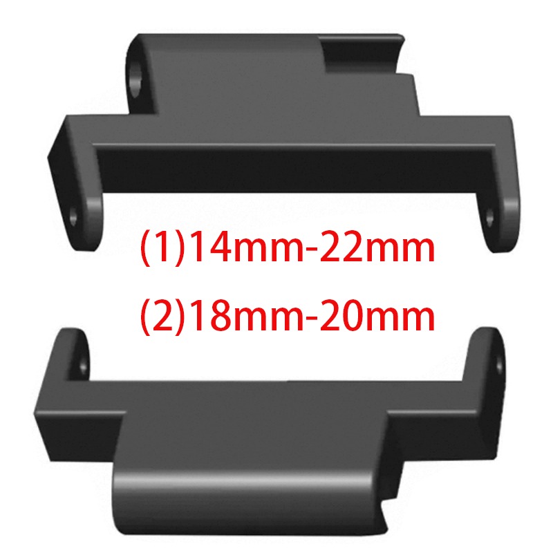 2pcs 18mm To 20mm 14mm To 20mm - Watch Band Connector ulasan dan harga
