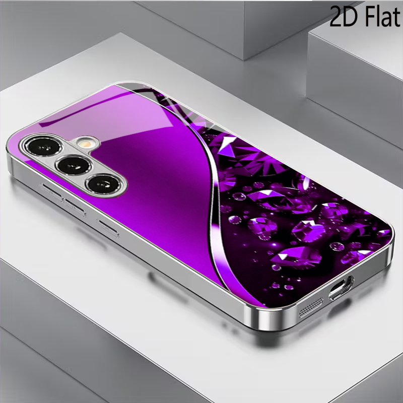 Purple Gemstone Background for - Samsung Galaxy A55 ulasan dan harga