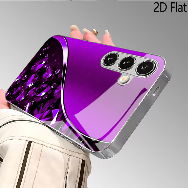 Purple Gemstone Background for - Samsung Galaxy A55 ulasan dan harga