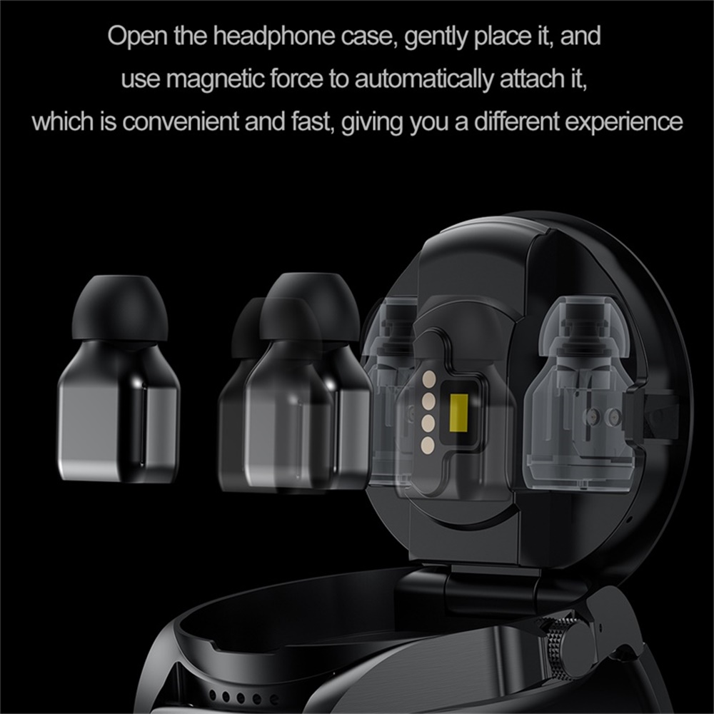 696 New Smart Watch Headphones - Smartwatch Headset ulasan dan harga