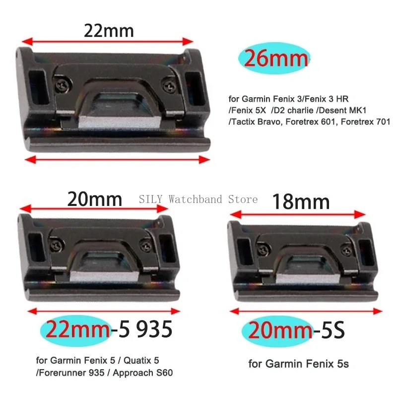 2PCS  Quick-Fit Metal Bands Co - Watch Band Connector ulasan dan harga