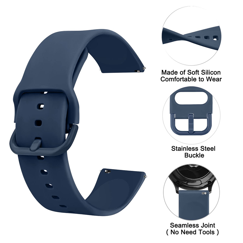 20mm 22mm Band For Samsung gal - Titan Smartwatch Accessories ulasan dan harga