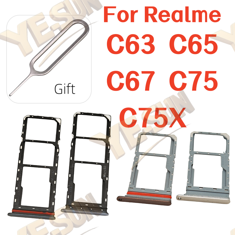 For Realme SIM Card Tray Realm - Realme C67 ulasan dan harga