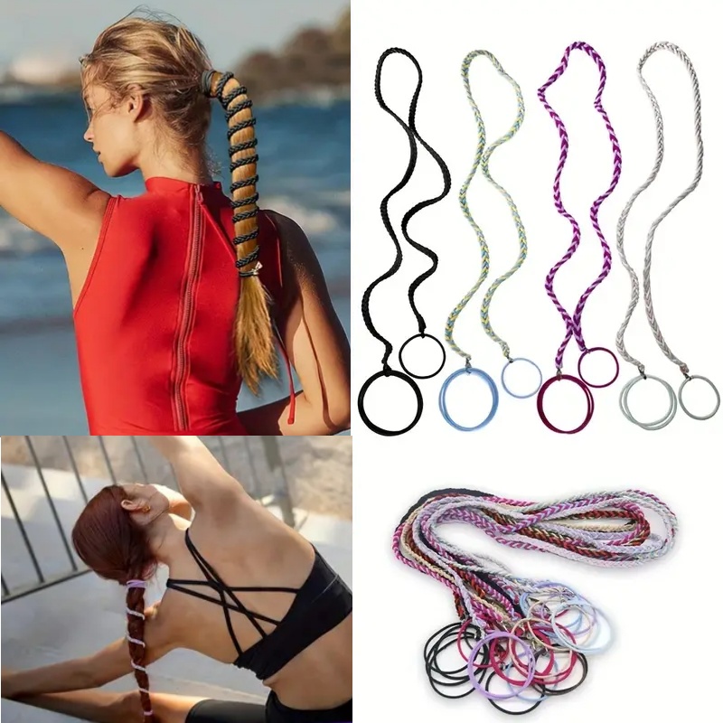 Long Elastic Ponytail Holder M - Milanaise Mesh Band ulasan dan harga
