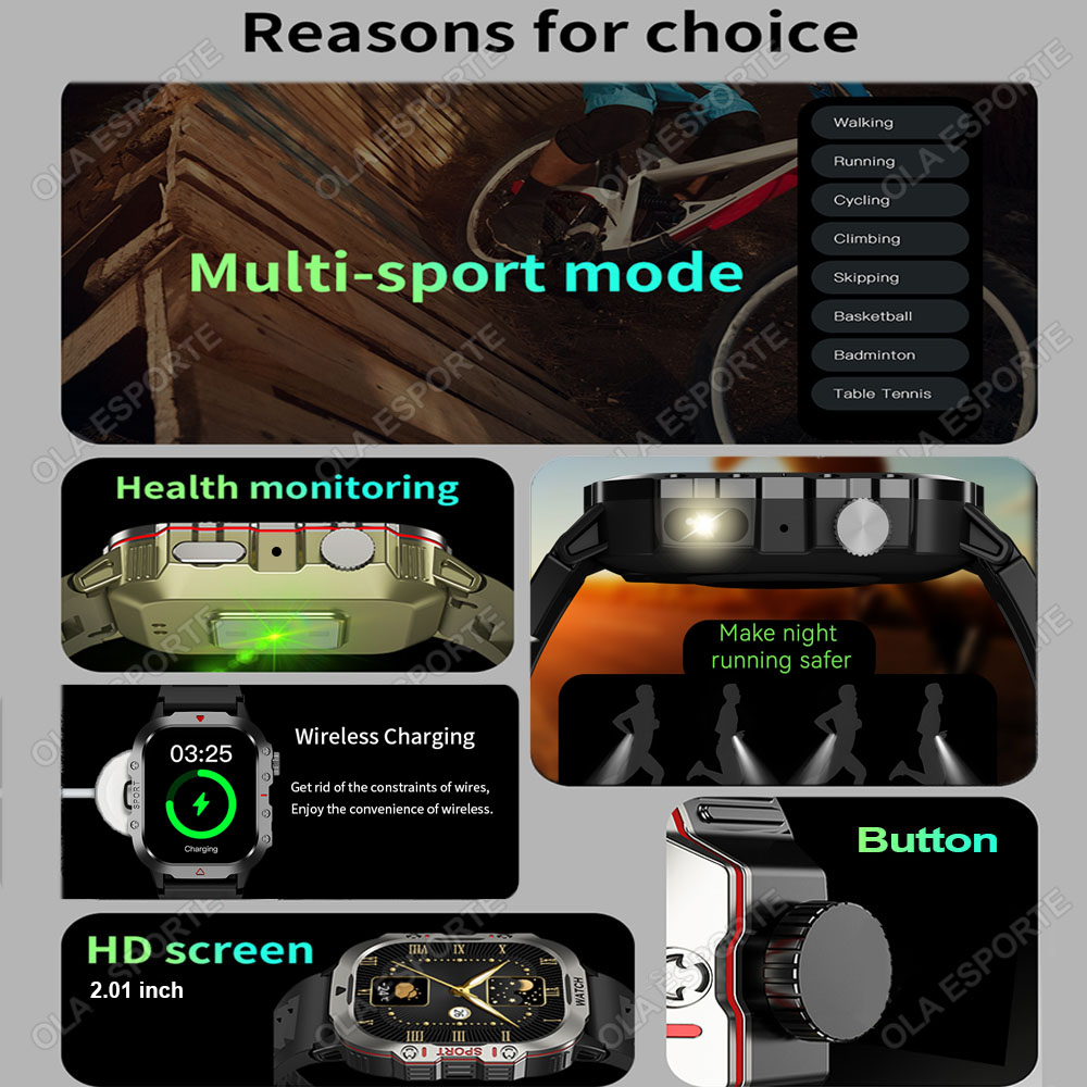 2026 New Military Smart Watch  - Smartwatch X12 ulasan dan harga