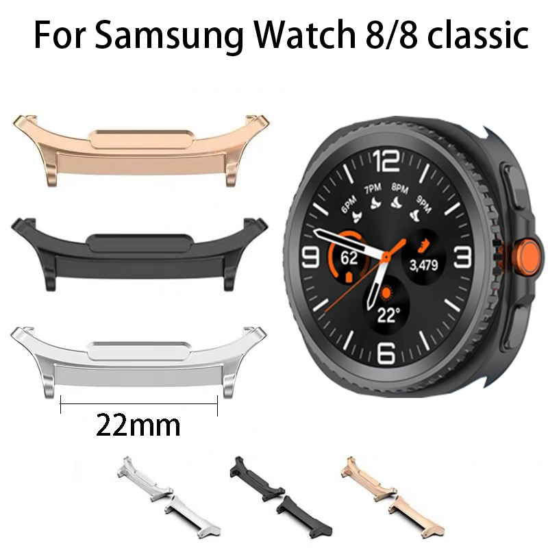 2Pcs Stainless Steel Connector - Watch Band Connector ulasan dan harga