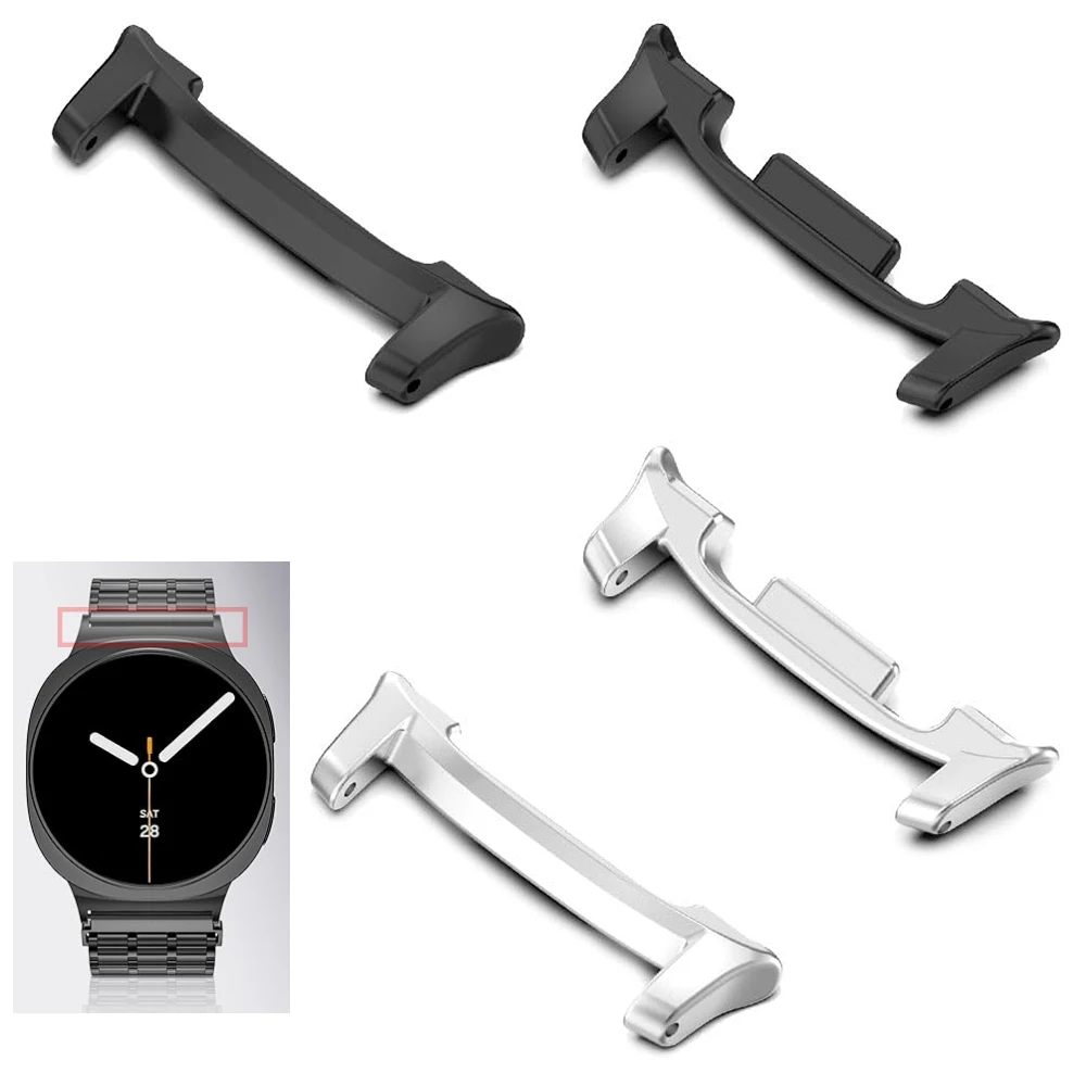2Pcs Stainless Steel Connector - Watch Band Connector ulasan dan harga