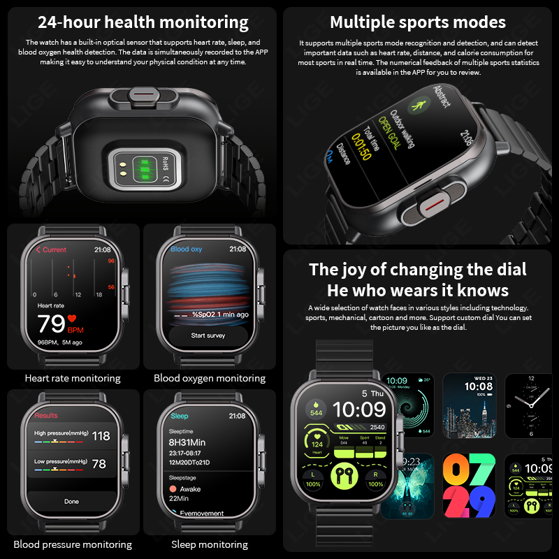 NFC Smart Watch TWS 2-in-1 Hea - Smartwatch Headset ulasan dan harga