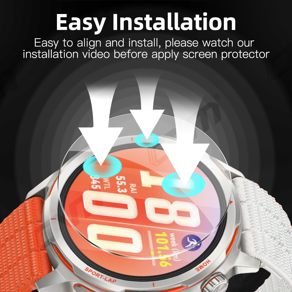9H Tempered Glass For Huawei W - Titan Smartwatch Accessories ulasan dan harga