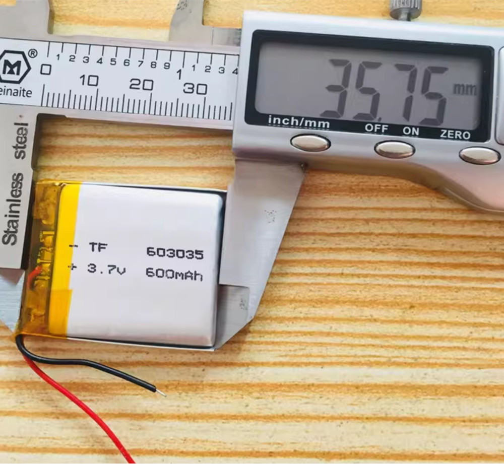 1-10PCS 603035 3.7V 600mAh LiP - Smartwatch Headset ulasan dan harga