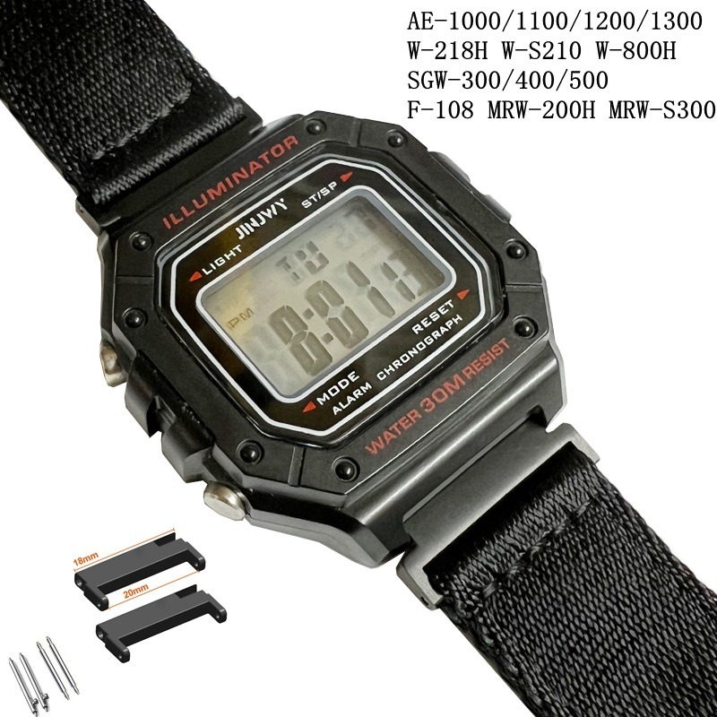 Universal 18mm To 20mm Raised  - Watch Band Connector ulasan dan harga