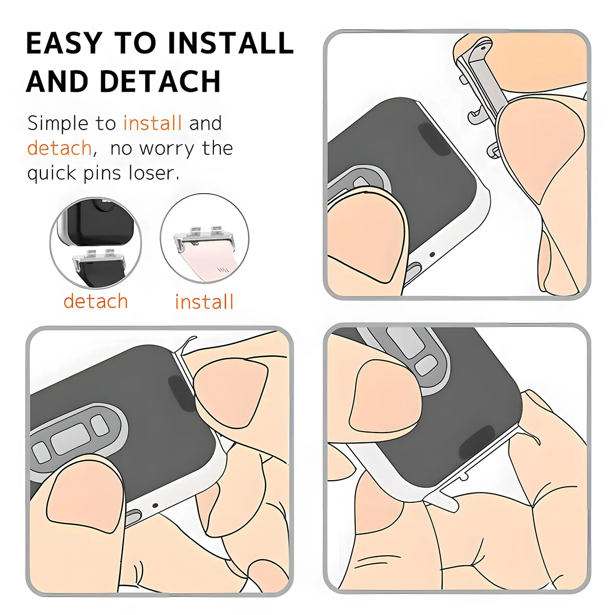 Stainless Steel Metal Accessor - Watch Band Connector ulasan dan harga
